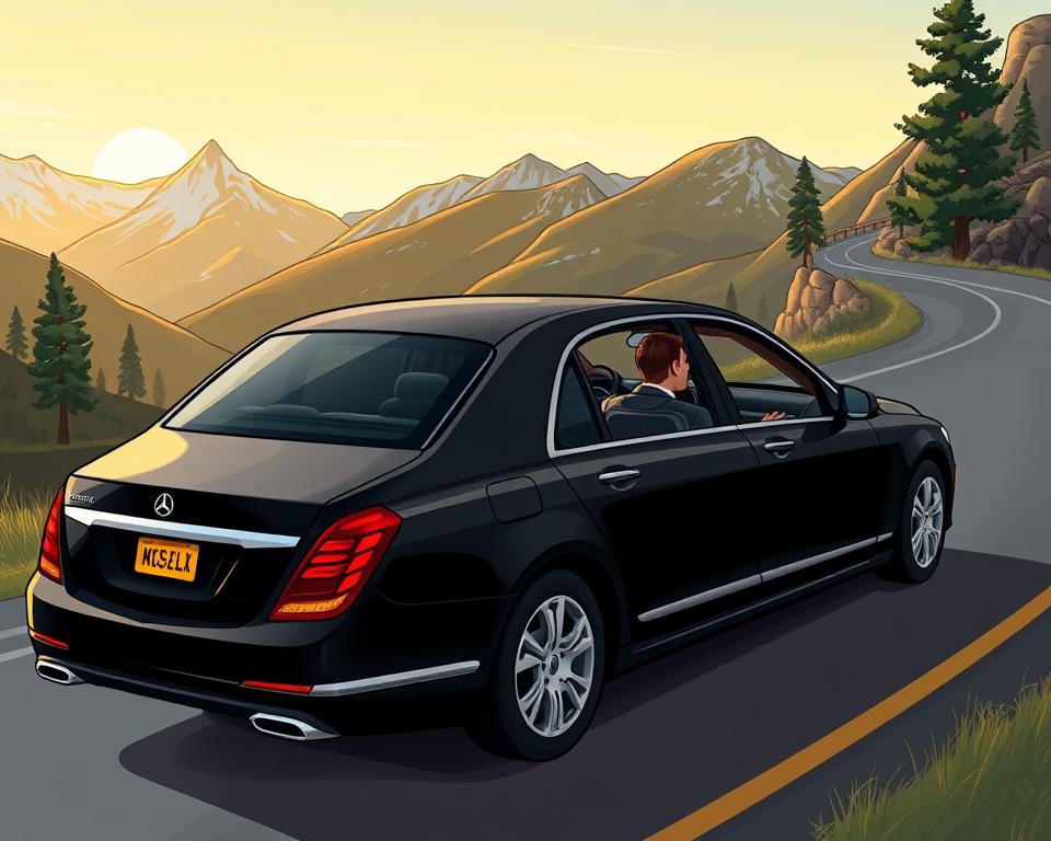Chauffeur service Dove Valley