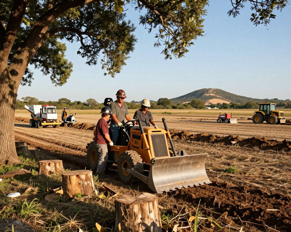 Land Clearing In Eagle Mountain TX